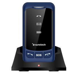 Sunstech Teléfono móvil Celt25BL para personas mayores Azul